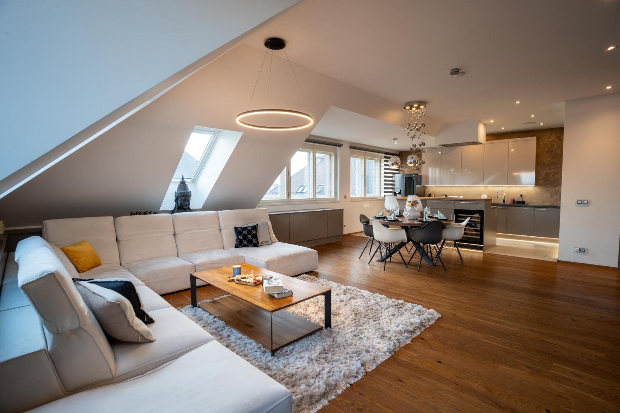 פראג Luxury Rooftop Appartment With Fantastic Views מראה חיצוני תמונה